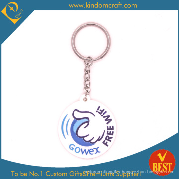 China High Quality Customized 3 D PVC Key Chain for Publicity in Factory Price as Gift